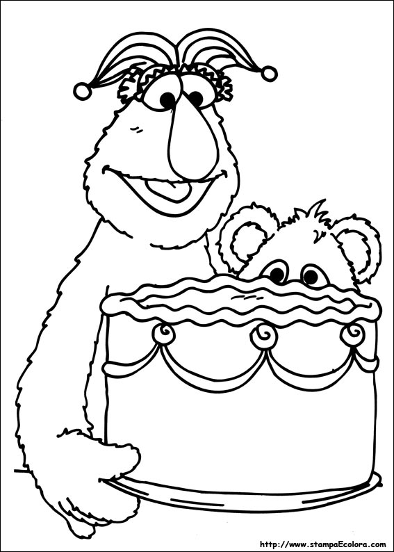 Disegni Sesame Street